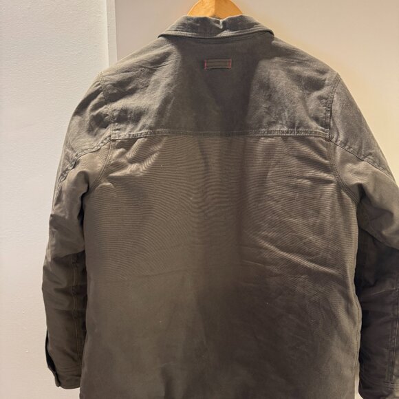 Mens Small Eisenhower Forest Green Dickies Waxed Jacket / Chore Coat. Excellent! - Picture 7 of 9